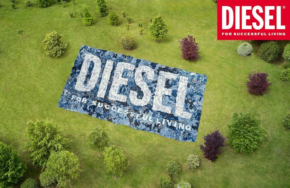Glenn Martens announced the launch of the sustainable Diesel Library line