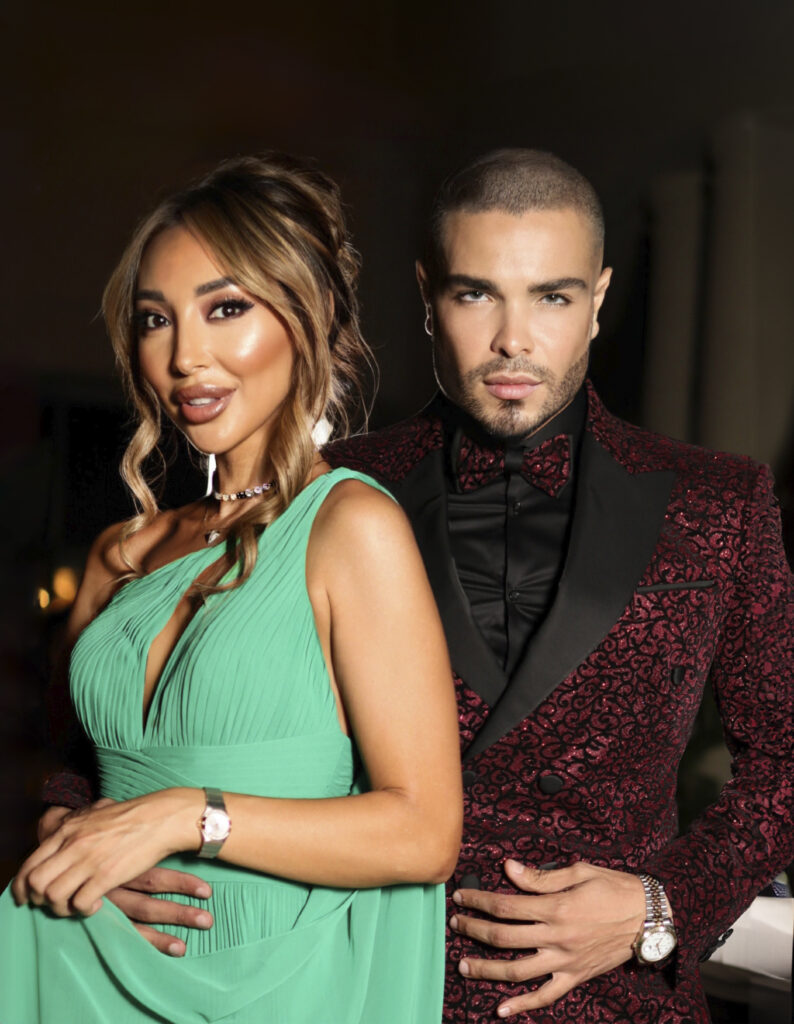 Tunisian fashion model Lameen Troudi catches the eye in his latest appearance at International Fashion Week in Dubai