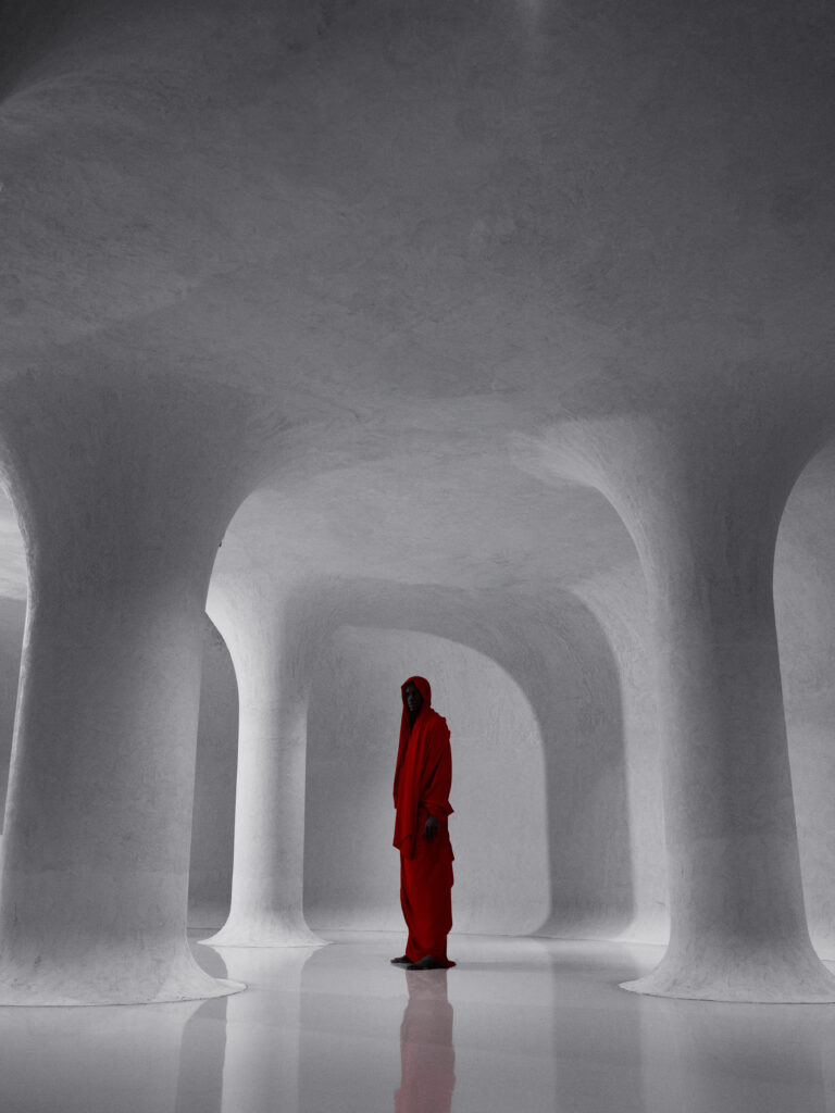 Through the space