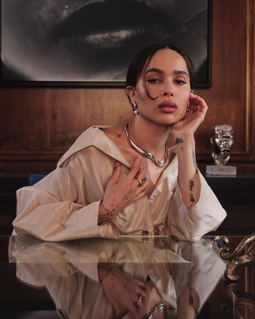 Zoë Kravitz Becomes the First Brand Ambassador for Jessica McCormack